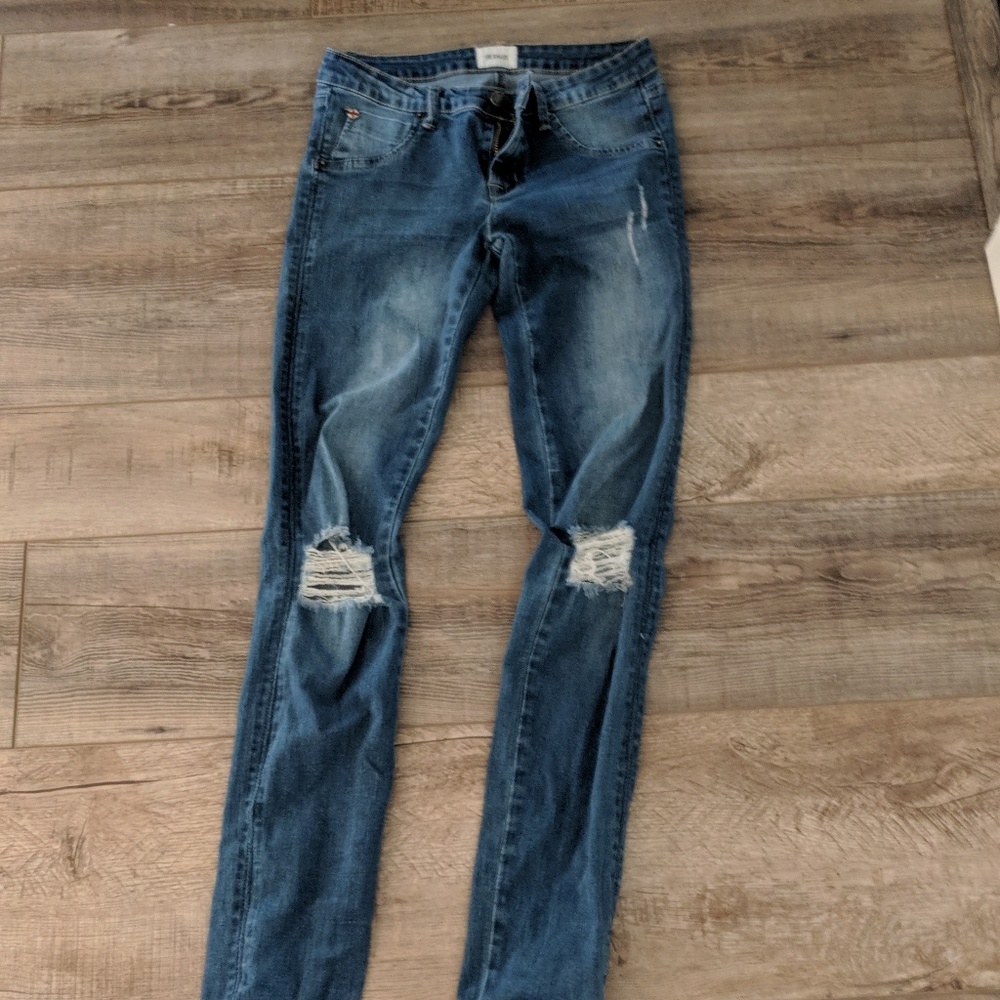 Girls hudson jeans-distressed